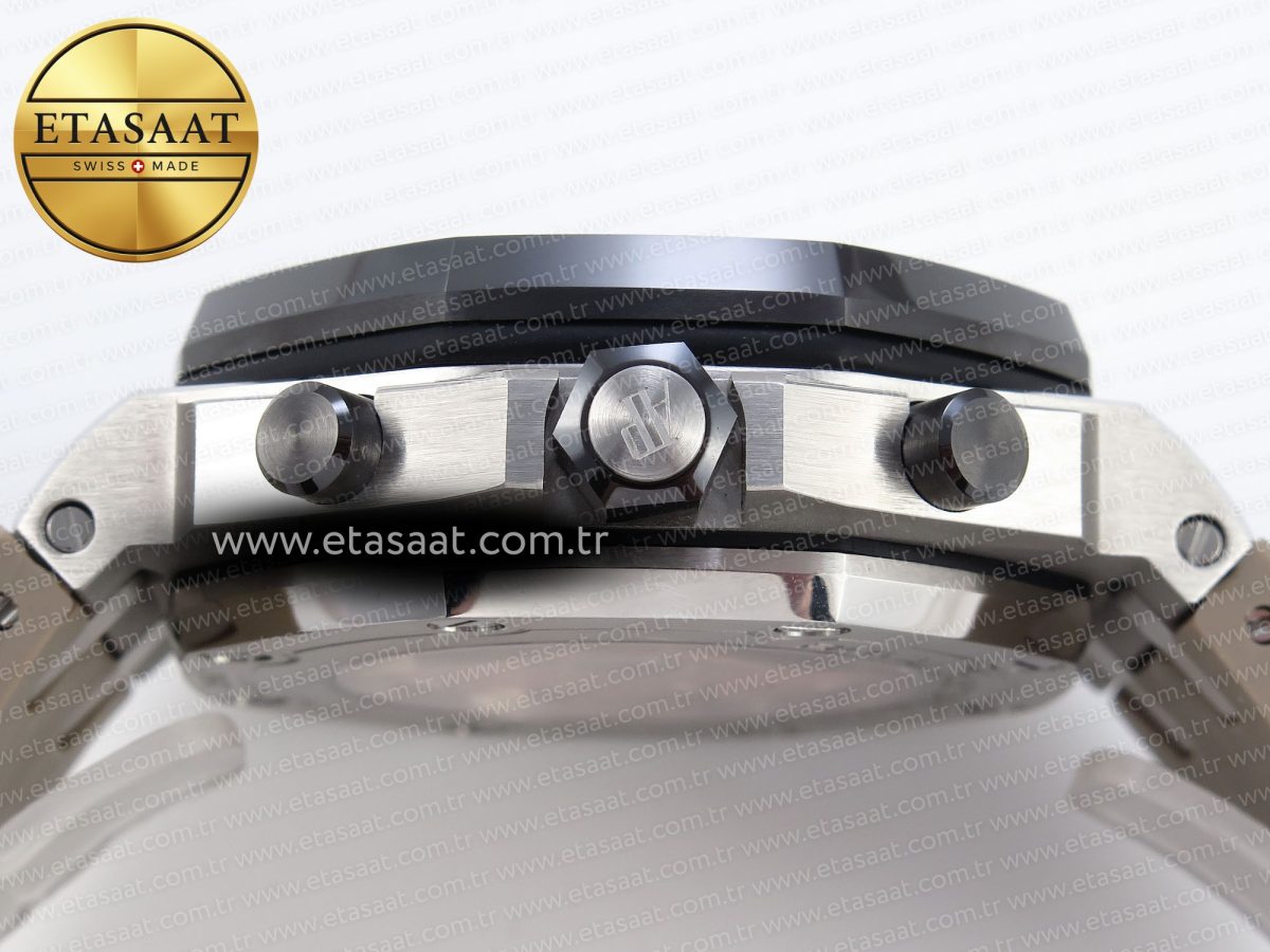 Audemars Piguet BROWN DIAL CERAMIC BEZEL ON GRAY A3126 - Görsel 15