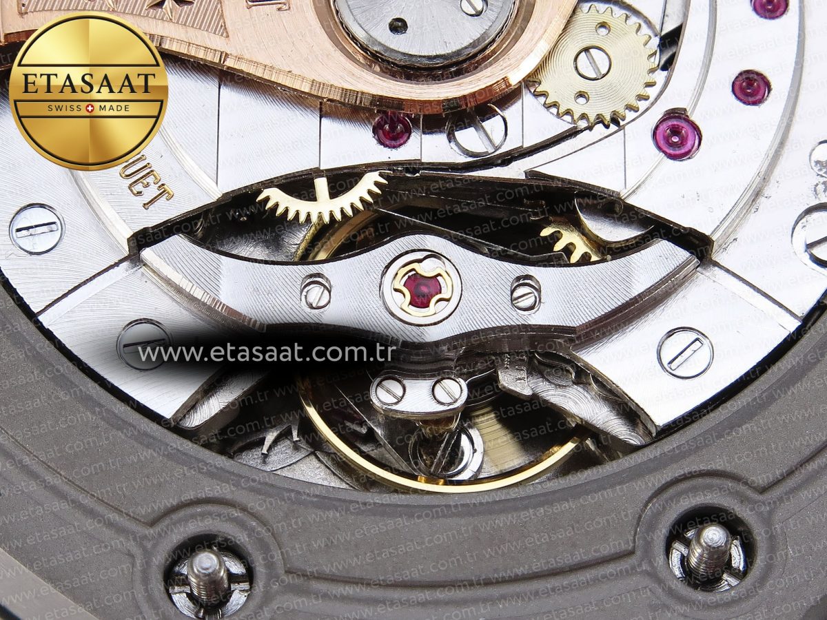 Audemars Piguet BROWN DIAL CERAMIC BEZEL ON GRAY A3126 - Görsel 24
