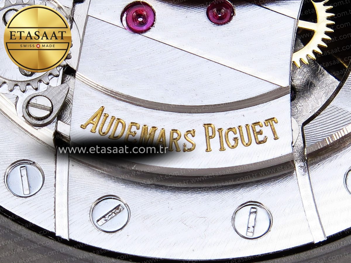 Audemars Piguet BROWN DIAL CERAMIC BEZEL ON GRAY A3126 - Görsel 25