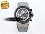 Audemars Piguet BROWN DIAL CERAMIC BEZEL ON GRAY A3126 - Görsel 3