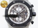 Audemars Piguet BROWN DIAL CERAMIC BEZEL ON GRAY A3126 - Görsel 4