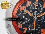Royal Oak Offshore 42mm Volcano TKF Best Edition Black Dial on Black Leather Strap A7750 - Görsel 10