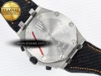 Royal Oak Offshore 42mm Volcano TKF Best Edition Black Dial on Black Leather Strap A7750 - Görsel 18