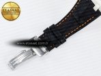 Royal Oak Offshore 42mm Volcano TKF Best Edition Black Dial on Black Leather Strap A7750 - Görsel 20