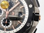 Royal Oak Offshore 44mm Black Ceramic RG TKF 1:1 Best Edition Gray Dial on Black Rubber Strap A3126 - Görsel 12