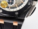 Royal Oak Offshore 44mm Black Ceramic RG TKF 1:1 Best Edition Gray Dial on Black Rubber Strap A3126 - Görsel 14