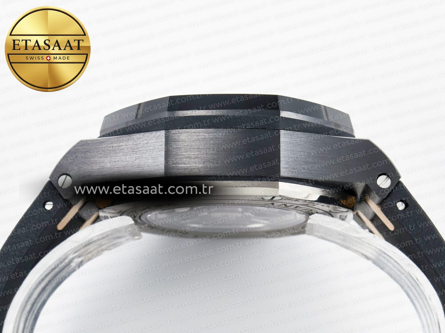 Royal Oak Offshore 44mm Black Ceramic RG TKF 1:1 Best Edition Gray Dial on Black Rubber Strap A3126 - Görsel 15
