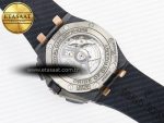 Royal Oak Offshore 44mm Black Ceramic RG TKF 1:1 Best Edition Gray Dial on Black Rubber Strap A3126 - Görsel 18