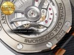 Royal Oak Offshore 44mm Black Ceramic RG TKF 1:1 Best Edition Gray Dial on Black Rubber Strap A3126 - Görsel 22