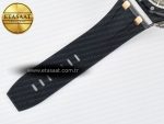 Royal Oak Offshore 44mm Black Ceramic RG TKF 1:1 Best Edition Gray Dial on Black Rubber Strap A3126 - Görsel 23
