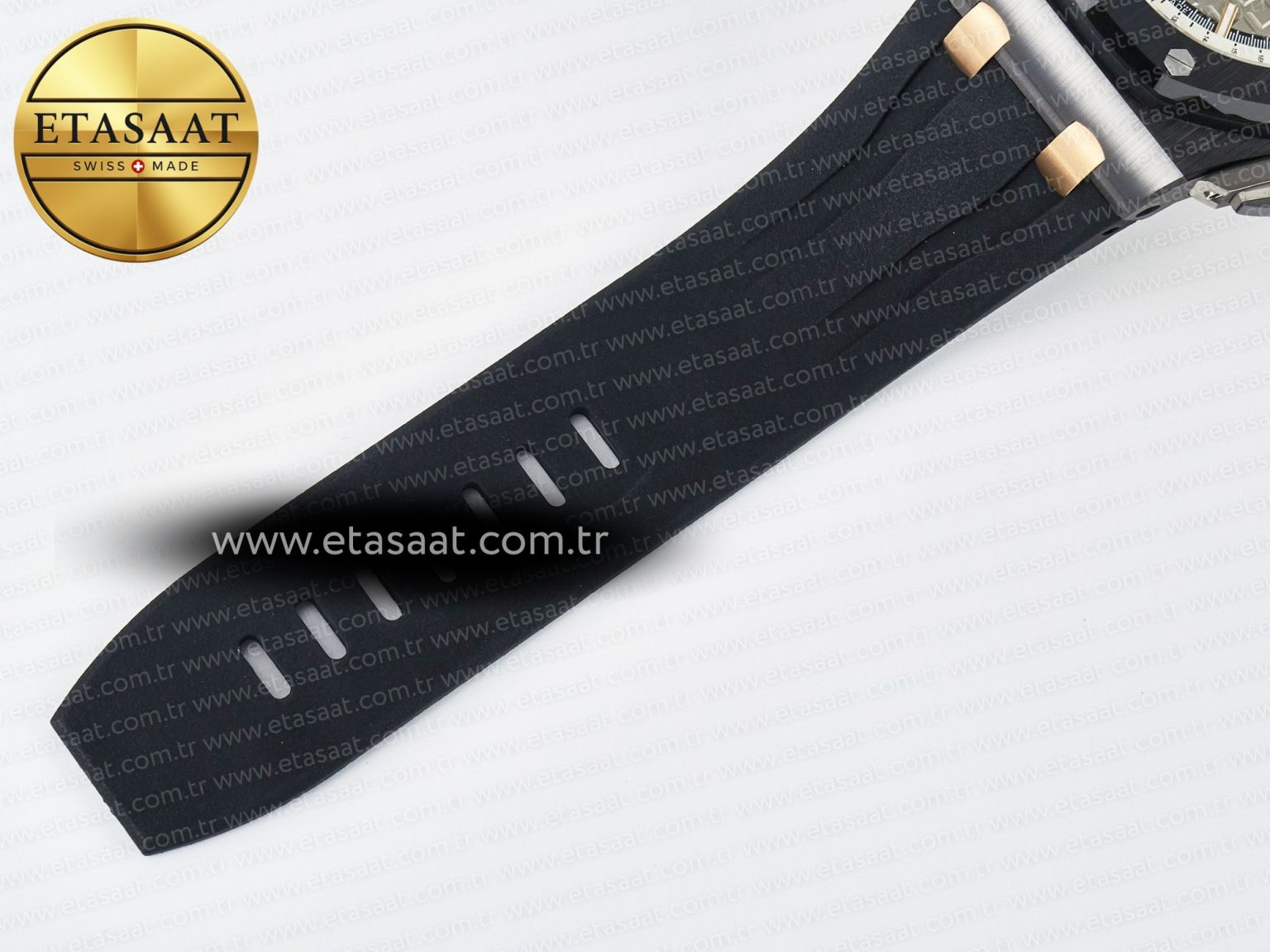 Royal Oak Offshore 44mm Black Ceramic RG TKF 1:1 Best Edition Gray Dial on Black Rubber Strap A3126 - Görsel 23