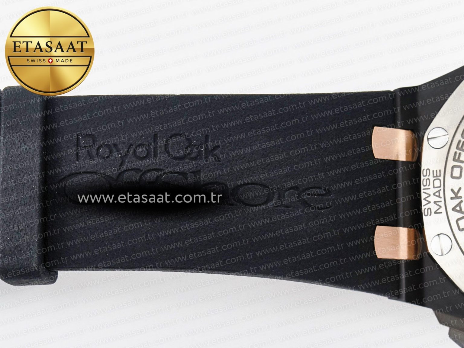 Royal Oak Offshore 44mm Black Ceramic RG TKF 1:1 Best Edition Gray Dial on Black Rubber Strap A3126 - Görsel 28