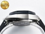 Royal Oak Offshore 44mm Black Ceramic SS TKF 1:1 Best Edition Black/White Dial on Black Rubber Strap A3126 - Görsel 15