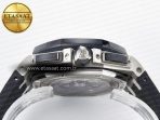 Royal Oak Offshore 44mm Black Ceramic SS TKF 1:1 Best Edition Black/White Dial on Black Rubber Strap A3126 - Görsel 16