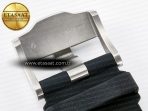 Royal Oak Offshore 44mm Black Ceramic SS TKF 1:1 Best Edition Black/White Dial on Black Rubber Strap A3126 - Görsel 26