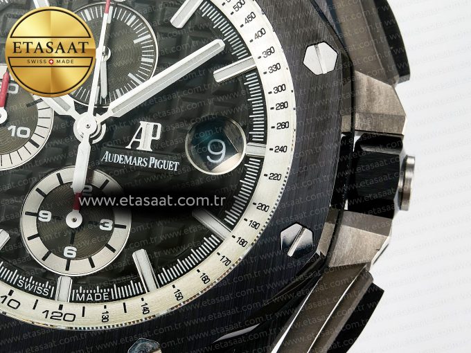 Audemars Piguet Royal Oak Offshore Black Ceramic A3126 - Görsel 12