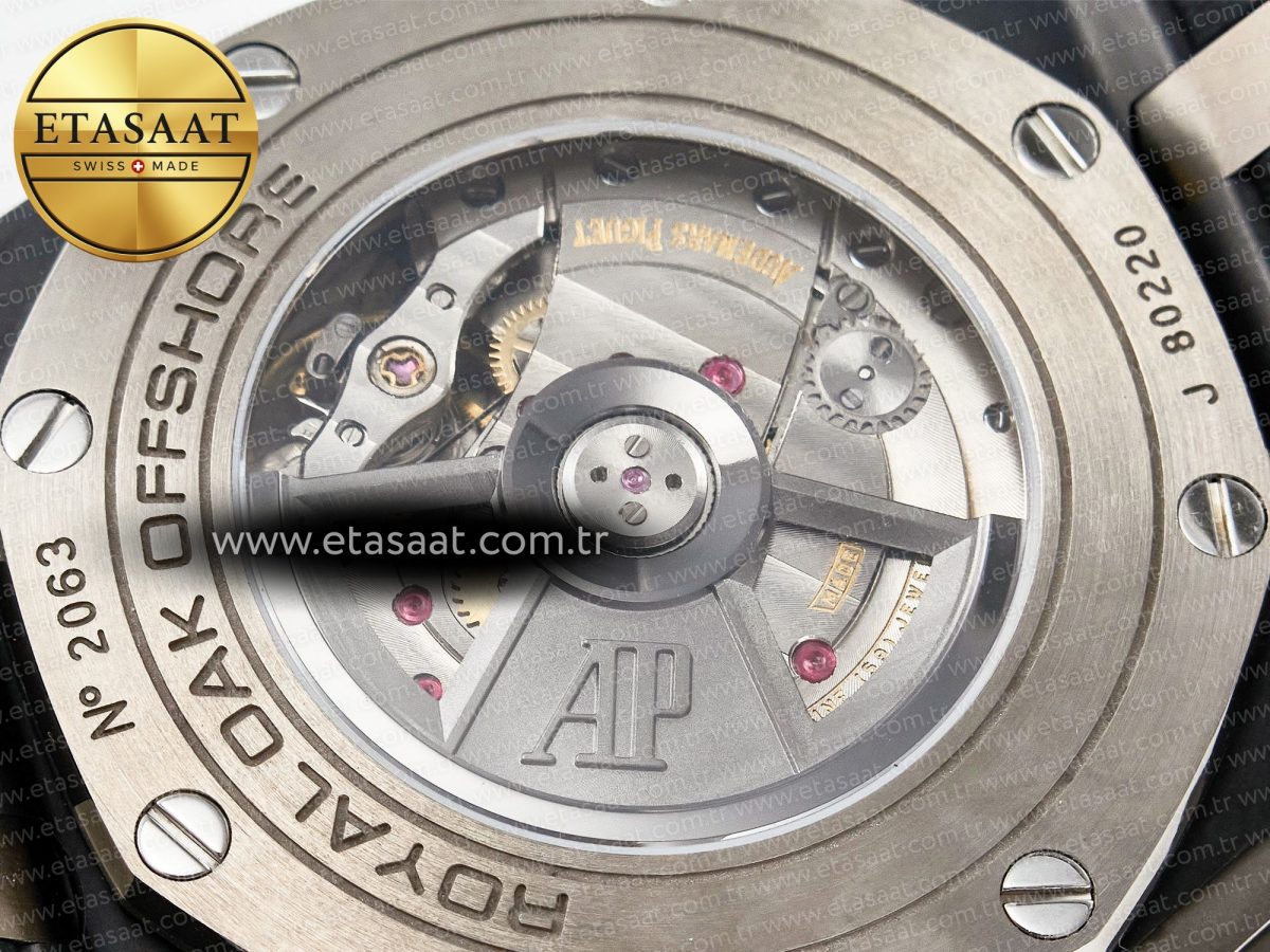 Audemars Piguet Royal Oak Offshore Black Ceramic A3126 - Görsel 20