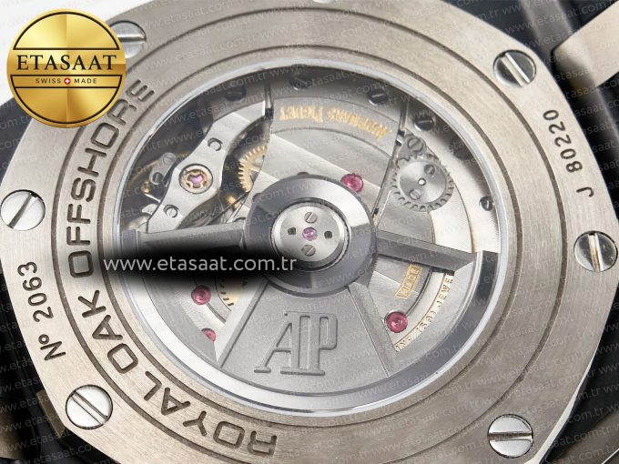 Audemars Piguet Royal Oak Offshore Black Ceramic A3126 - Görsel 20