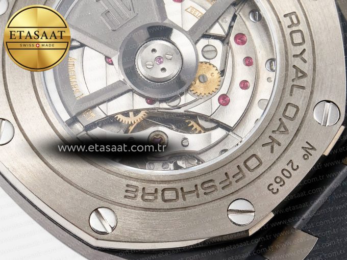 Audemars Piguet Royal Oak Offshore Black Ceramic A3126 - Görsel 21