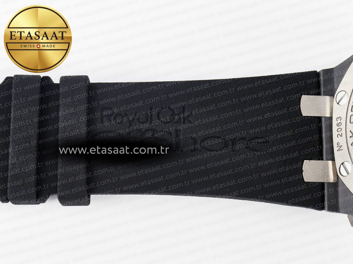 Audemars Piguet Royal Oak Offshore Black Ceramic A3126 - Görsel 28