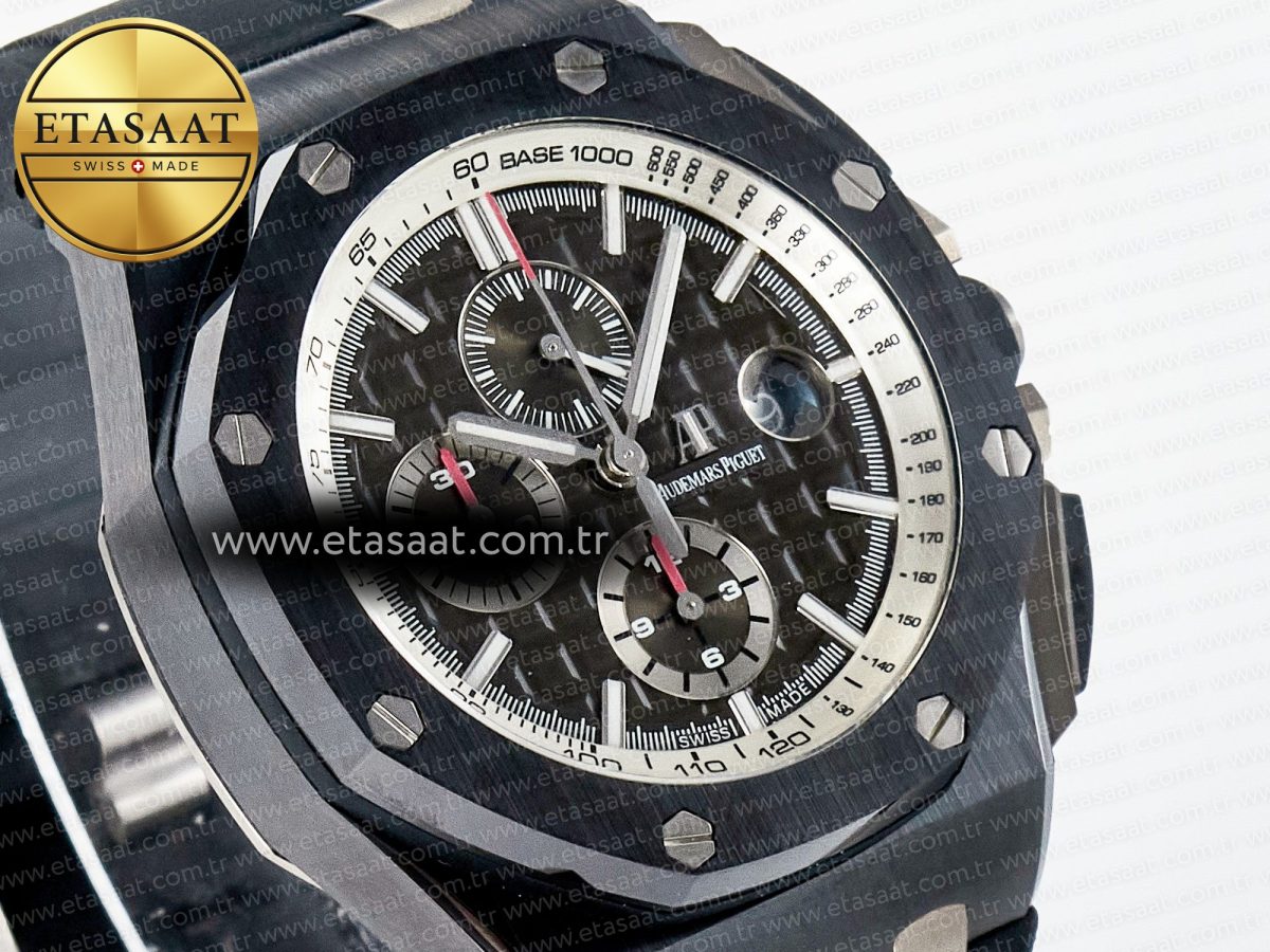 Audemars Piguet Royal Oak Offshore Black Ceramic A3126 - Görsel 5