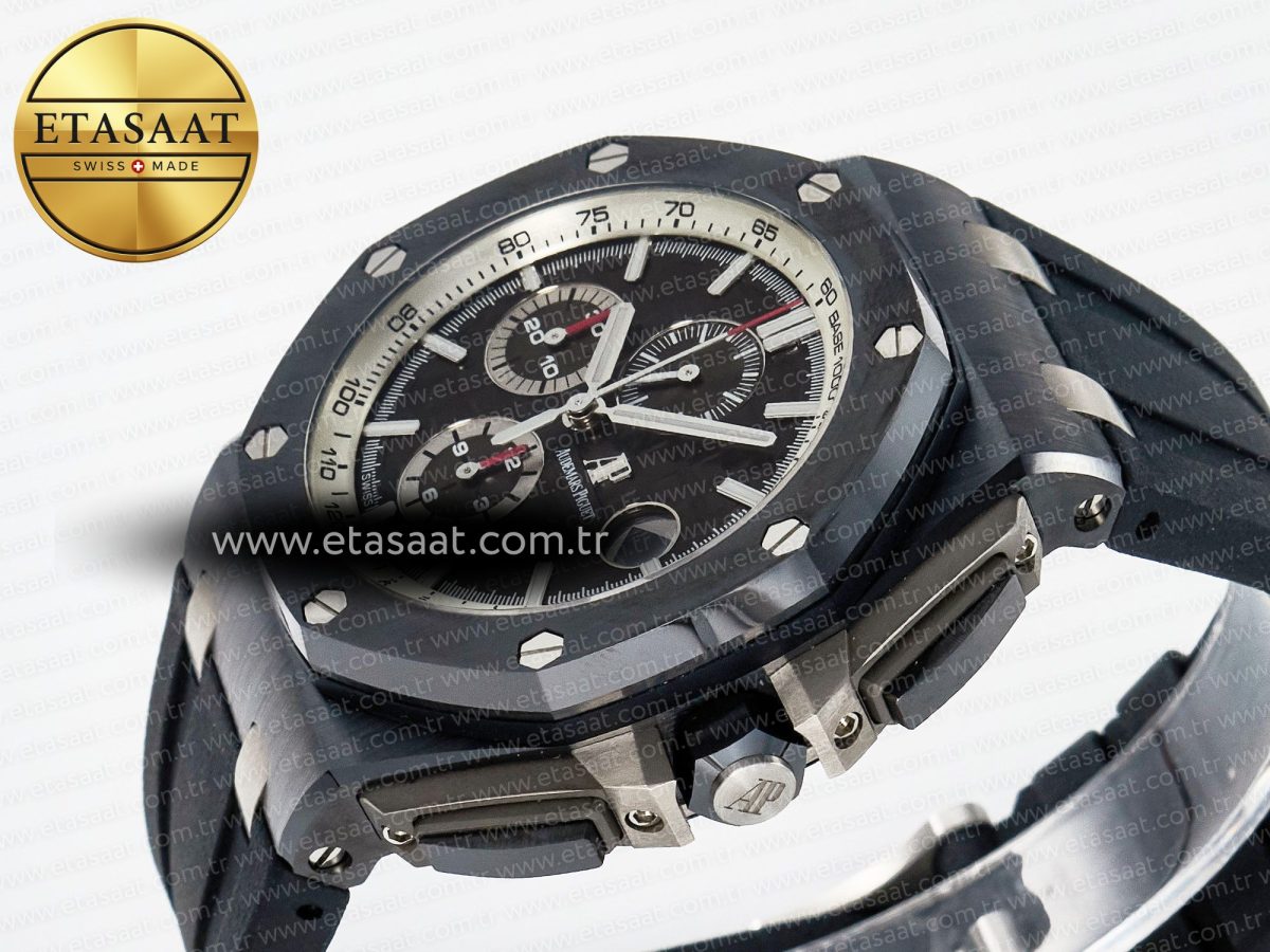 Audemars Piguet Royal Oak Offshore Black Ceramic A3126 - Görsel 6