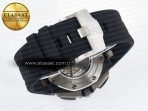 Royal Oak Offshore 44mm Black Ceramic TKF 1:1 Best Edition Black Dial on Black Rubber Strap A3126 - Görsel 18