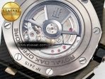 Royal Oak Offshore 44mm Black Ceramic TKF 1:1 Best Edition Black Dial on Black Rubber Strap A3126 - Görsel 22