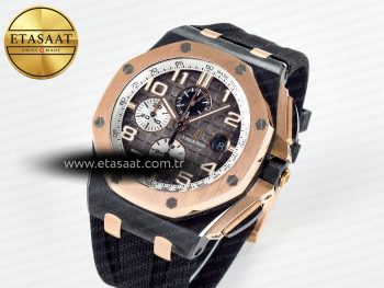 Audemars Piguet Royal Oak Offshore Gray Dial RG Bezel A3126