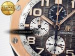 Audemars Piguet Royal Oak Offshore Gray Dial RG Bezel A3126 - Görsel 10
