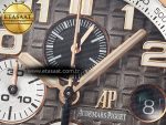 Audemars Piguet Royal Oak Offshore Gray Dial RG Bezel A3126 - Görsel 11