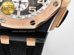 Audemars Piguet Royal Oak Offshore Gray Dial RG Bezel A3126 - Görsel 14