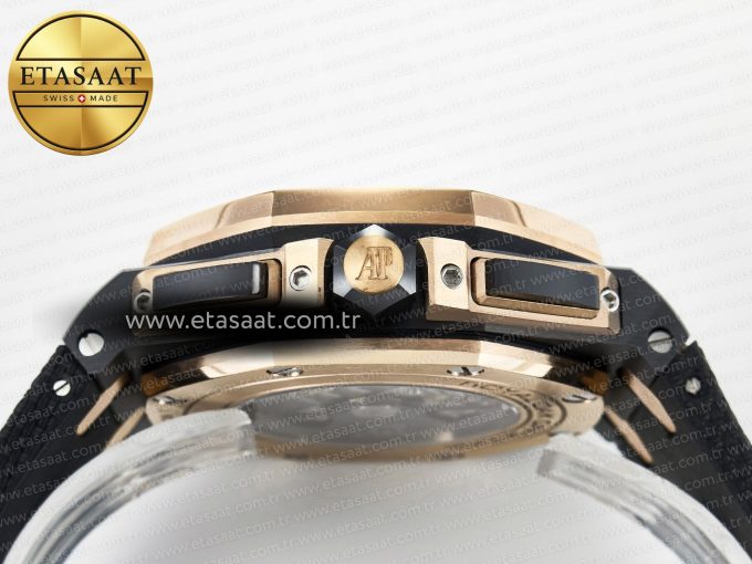 Audemars Piguet Royal Oak Offshore Gray Dial RG Bezel A3126 - Görsel 16