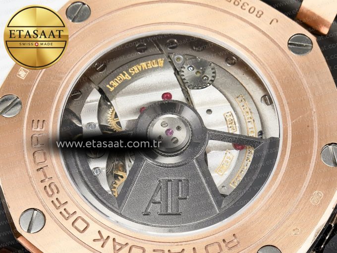 Audemars Piguet Royal Oak Offshore Gray Dial RG Bezel A3126 - Görsel 19