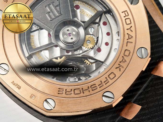 Audemars Piguet Royal Oak Offshore Gray Dial RG Bezel A3126 - Görsel 21