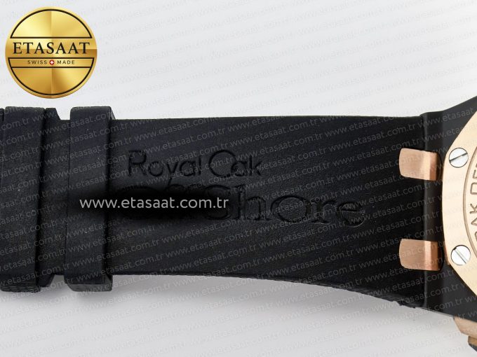 Audemars Piguet Royal Oak Offshore Gray Dial RG Bezel A3126 - Görsel 28