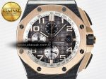 Audemars Piguet Royal Oak Offshore Gray Dial RG Bezel A3126 - Görsel 4