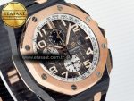 Audemars Piguet Royal Oak Offshore Gray Dial RG Bezel A3126 - Görsel 5