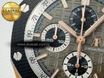 Royal Oak Offshore 44mm RG TKF 1:1 Best Edition Gray Dial on Black Rubber Strap A3126 - Görsel 10