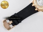Royal Oak Offshore 44mm RG TKF 1:1 Best Edition Gray Dial on Black Rubber Strap A3126 - Görsel 25