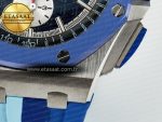 Royal Oak Offshore 44mm SS TKF 1:1 Best Edition Blue Dial on Blue Camou Rubber Strap A3126 - Görsel 14