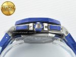 Royal Oak Offshore 44mm SS TKF 1:1 Best Edition Blue Dial on Blue Camou Rubber Strap A3126 - Görsel 16