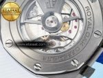 Royal Oak Offshore 44mm SS TKF 1:1 Best Edition Blue Dial on Blue Camou Rubber Strap A3126 - Görsel 21