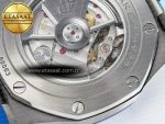 Royal Oak Offshore 44mm SS TKF 1:1 Best Edition Blue Dial on Blue Camou Rubber Strap A3126 - Görsel 22