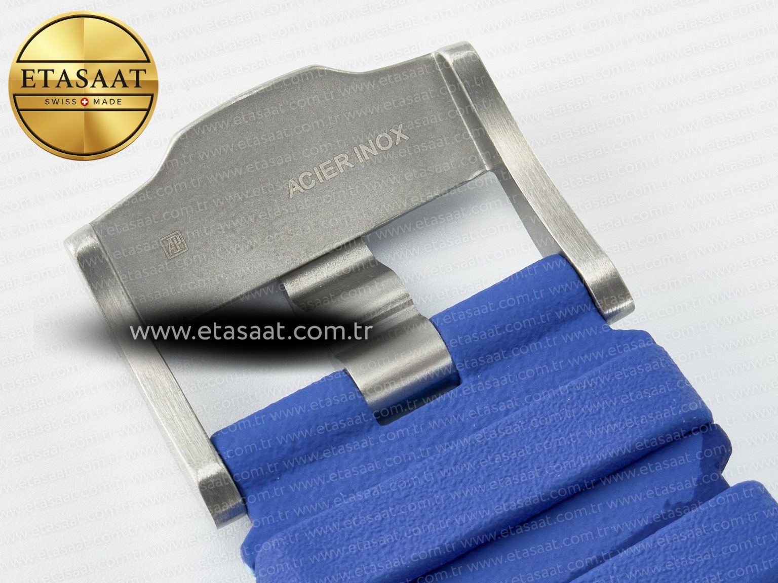 Royal Oak Offshore 44mm SS TKF 1:1 Best Edition Blue Dial on Blue Camou Rubber Strap A3126 - Görsel 25