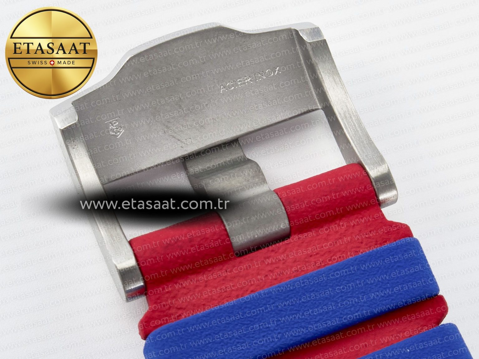 Royal Oak Offshore 44mm SS TKF 1:1 Best Edition Blue/Red Dial on Blue/Red Rubber Strap A3126 - Görsel 26