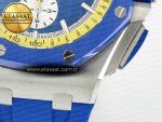 Royal Oak Offshore 44mm SS TKF 1:1 Best Edition Blue/Yellow Dial on Blue/Yellow Rubber Strap A3126 - Görsel 14