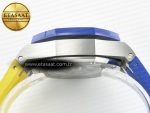 Royal Oak Offshore 44mm SS TKF 1:1 Best Edition Blue/Yellow Dial on Blue/Yellow Rubber Strap A3126 - Görsel 15
