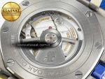 Royal Oak Offshore 44mm SS TKF 1:1 Best Edition Blue/Yellow Dial on Blue/Yellow Rubber Strap A3126 - Görsel 20