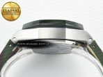 Royal Oak Offshore 44mm SS TKF 1:1 Best Edition Green Dial on Green Camou Rubber Strap A3126 - Görsel 15
